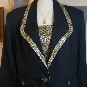 Perceptions by Irene B Jacket and Skirt Combo